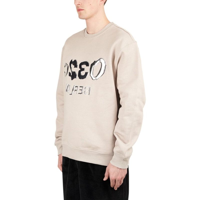 032c glitch selfie sweatshirt sand 396127