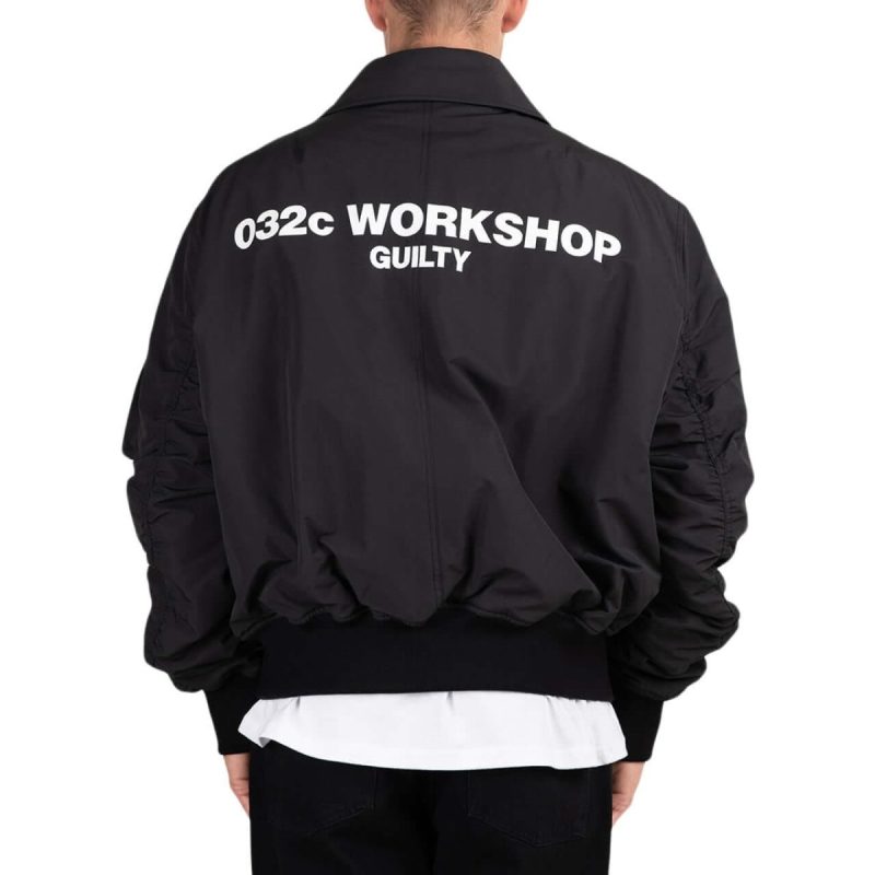 032c guilty classic bomber jacket schwarz 213429