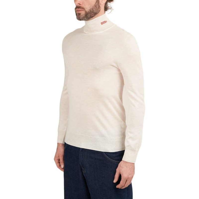 032c logo turtleneck weiss 617345