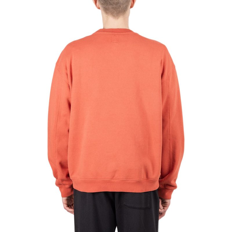 Braindead Movement Crewneck Sweatshirt Terracotta 001810OR02 3 48622