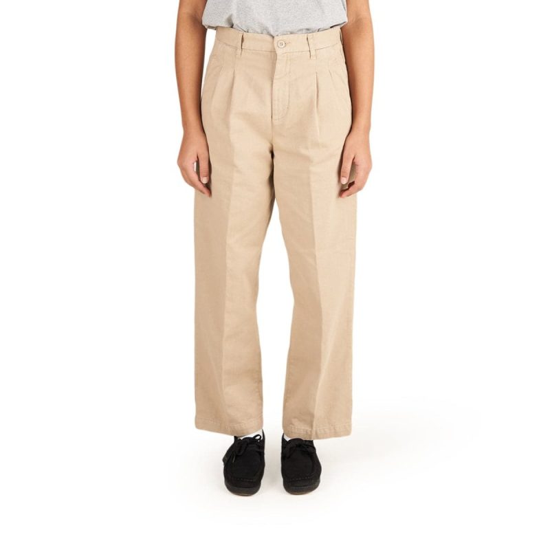 carhartt wip w cara pant beige 132946