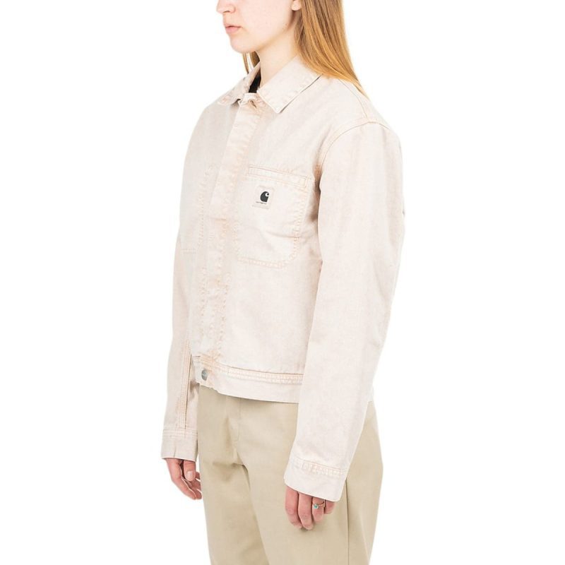 carhartt wip w sonora jacket hellbeige 190985