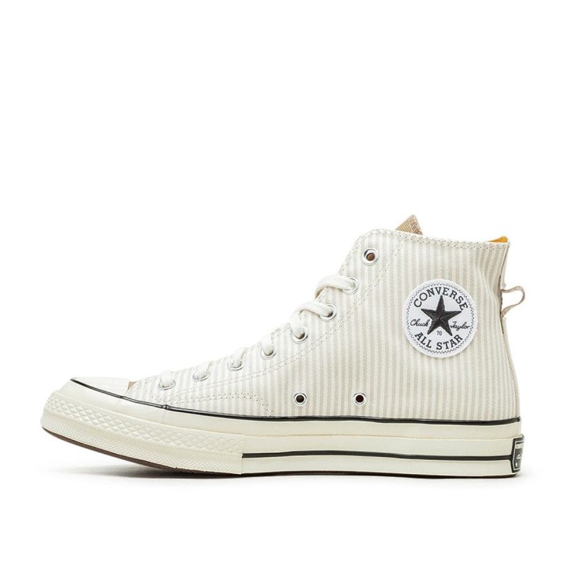 converse chuck 70 hi crafted stripe beige 654639