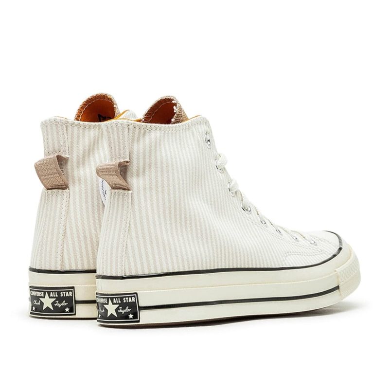 converse chuck 70 hi crafted stripe beige 727626