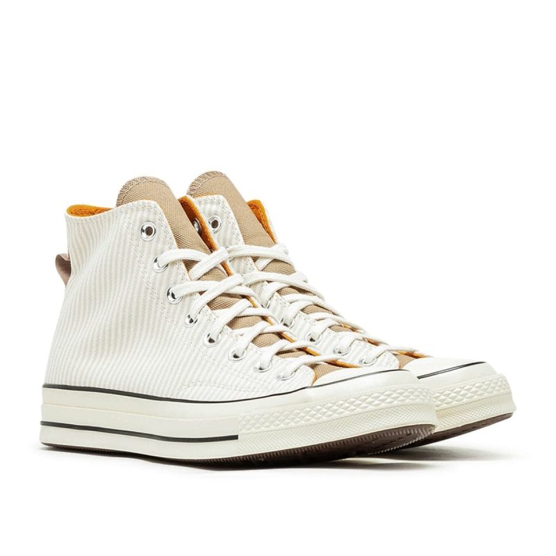 converse chuck 70 hi crafted stripe beige 935638