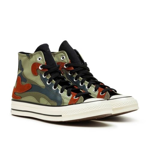 converse chuck 70 hi hybrid camo multi 137504