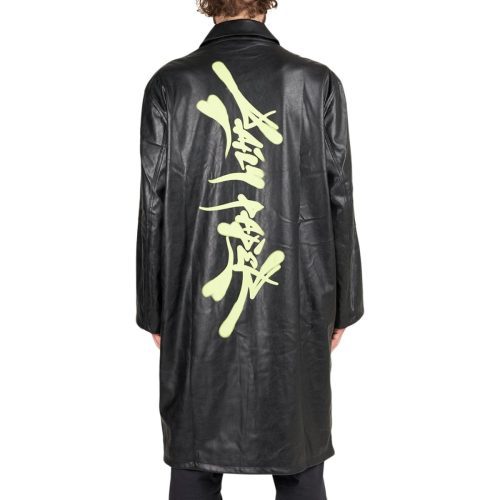 daily paper leeto long jacket schwarz 493042