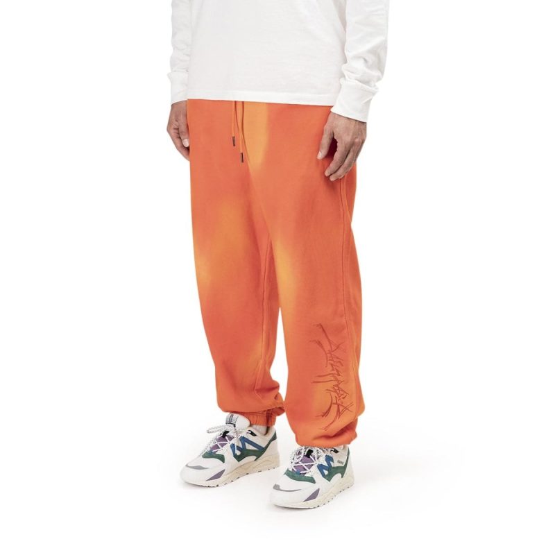 daily paper lex pants orange 404863