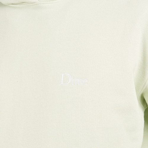 dime classic small logo hoodie hellgrun 922494