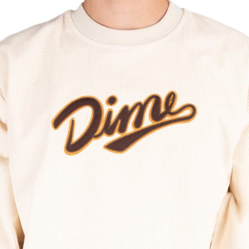 dime team corduroy crewneck beige 878516