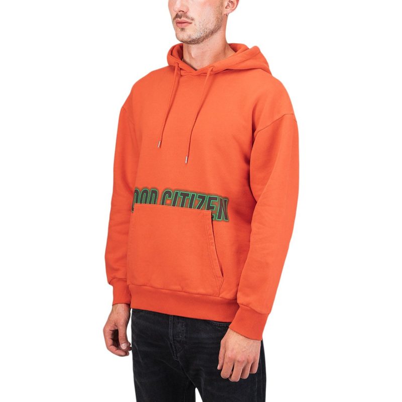 han kjobenhavn artwork hoodie rot 245616