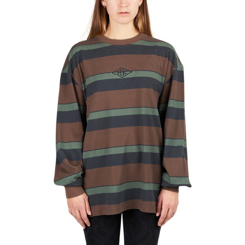 han kjobenhavn boxy tee long sleeve multi 409927