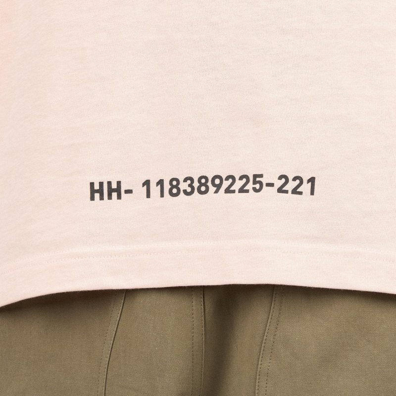 helly hansen arc 22 capsule 221 block t shirt rosa 856950