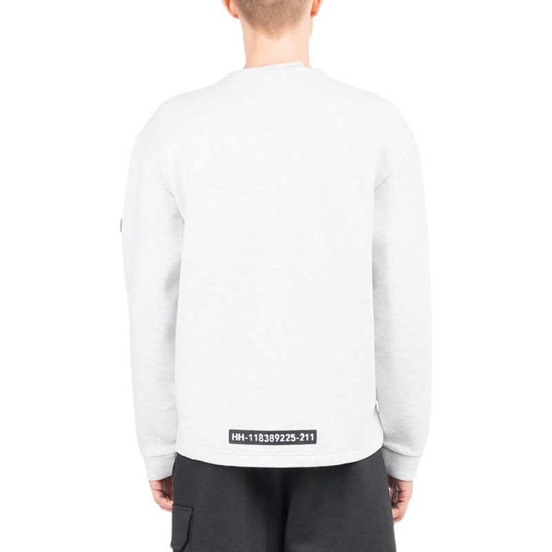 helly hansen arc ss21 ocean crewneck hellgrau 513181