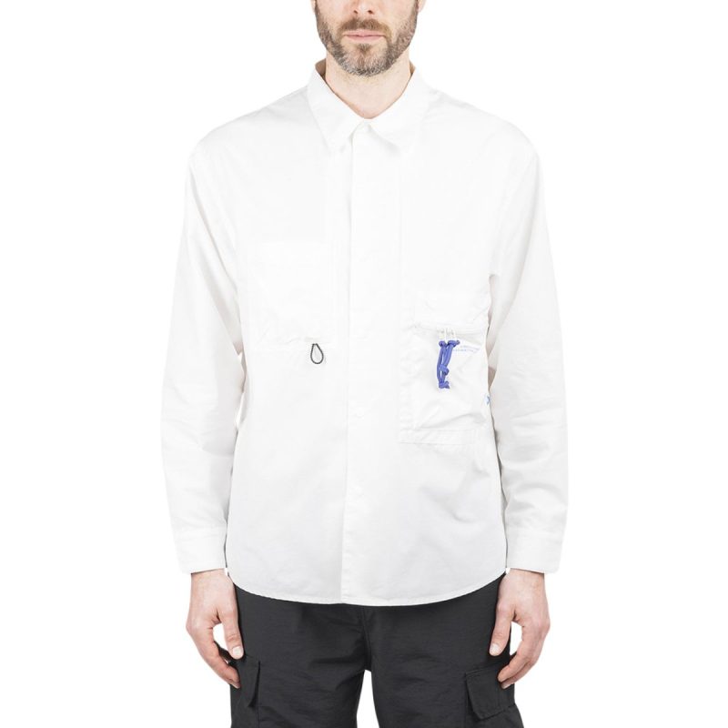 liberaiders multi pocket tc shirt weiss 509848