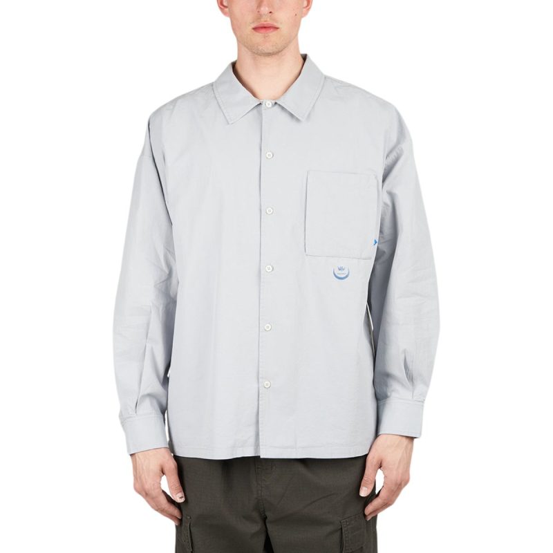 liberaiders poplin longsleeve shirt hellblau 126896