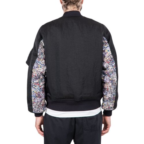 medicom adam et rope x jackson pollock studio splash jacket schwarz 403591