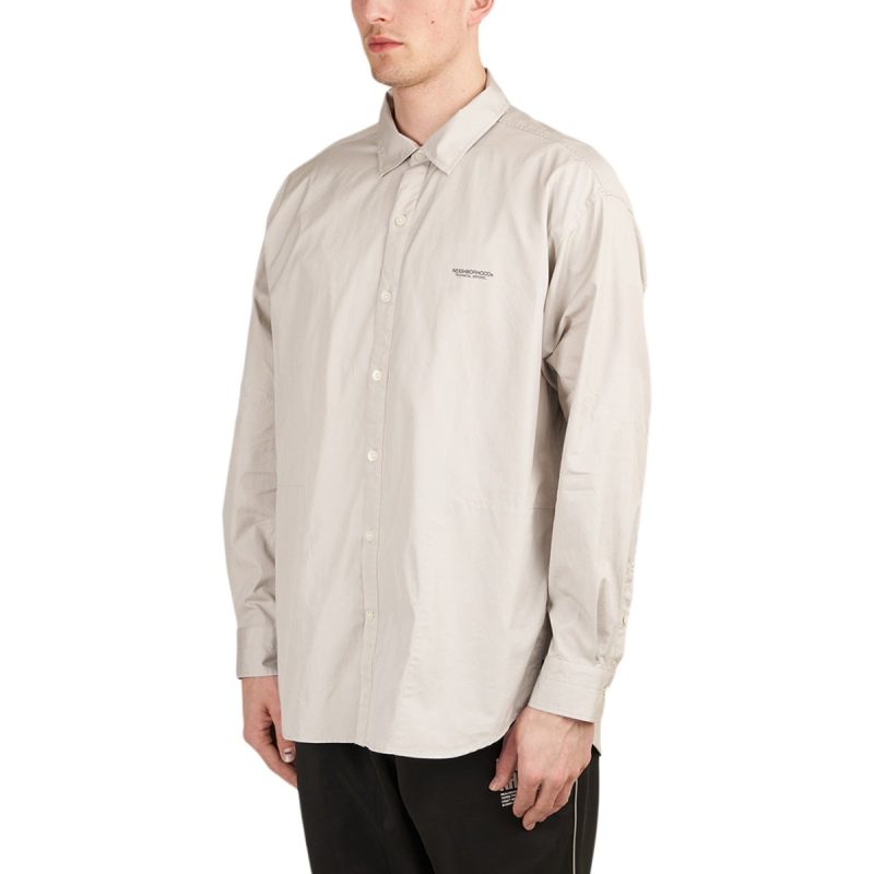 neighborhood trad c shirt grau 458471