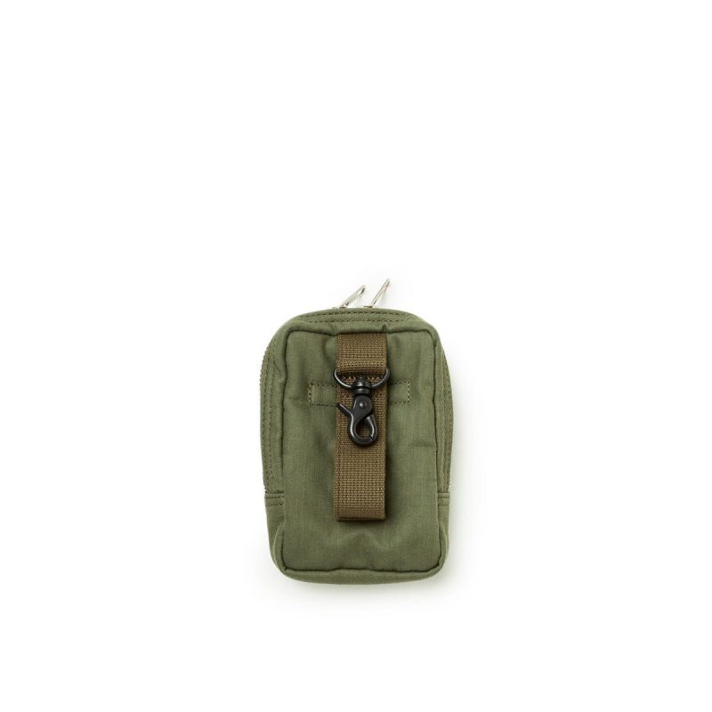 neighborhood x porter nhptmulti pouch c case olive 382282