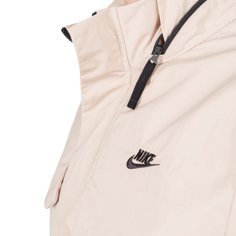 nike premium essentials hooded m65 jacket beige 979213