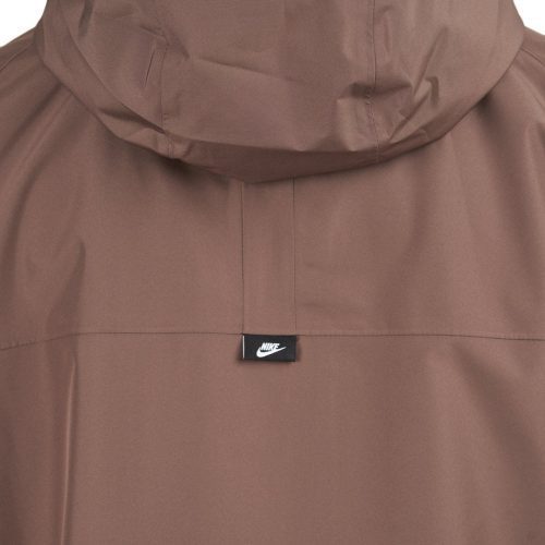 nike sportswear storm fit legacy hooded jacket braun 824016