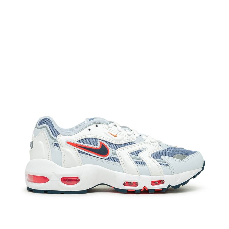 nike wmns air max 96 ii grau rot weiss 494035