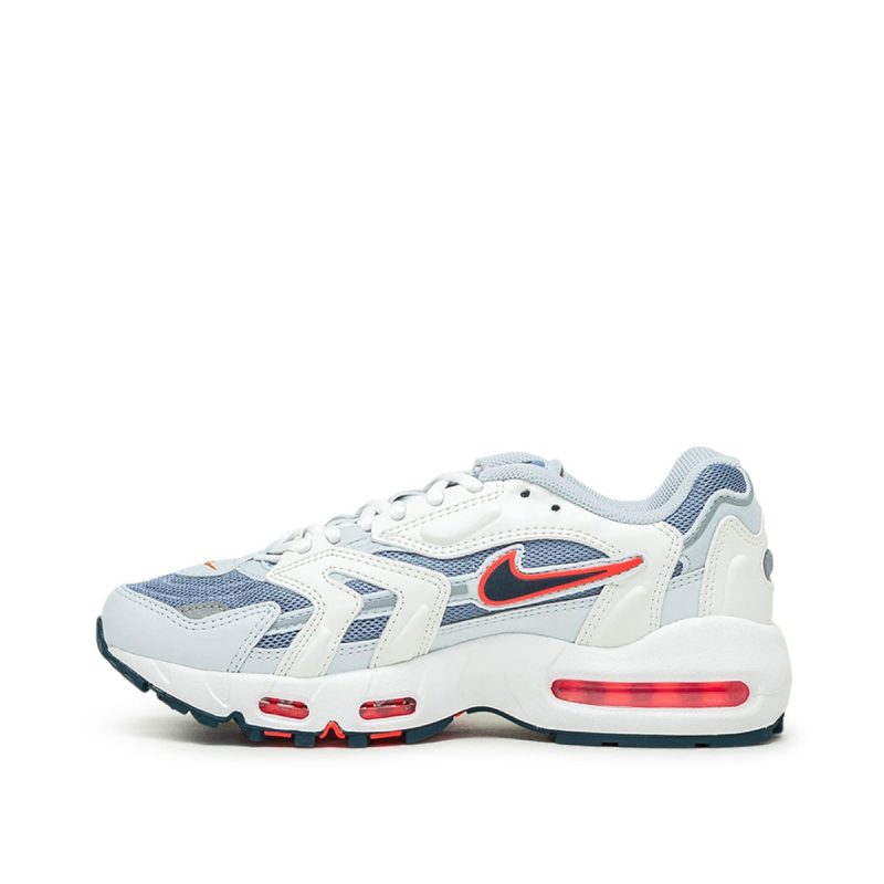 nike wmns air max 96 ii grau rot weiss 949757