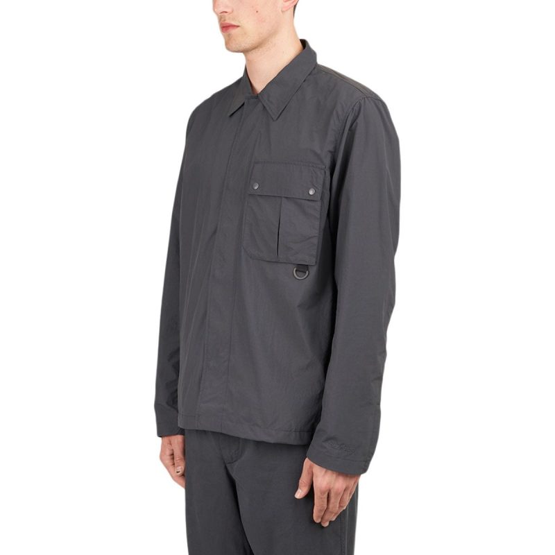 norse projects jens packable jacket grau 898748