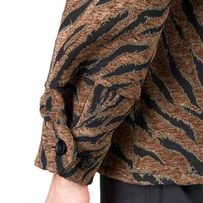 pleasures jungle jacket braun 376939