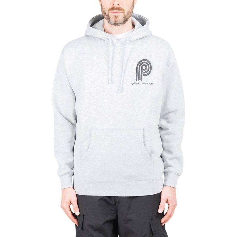 pleasures meditate hoodie hellgrau 557350