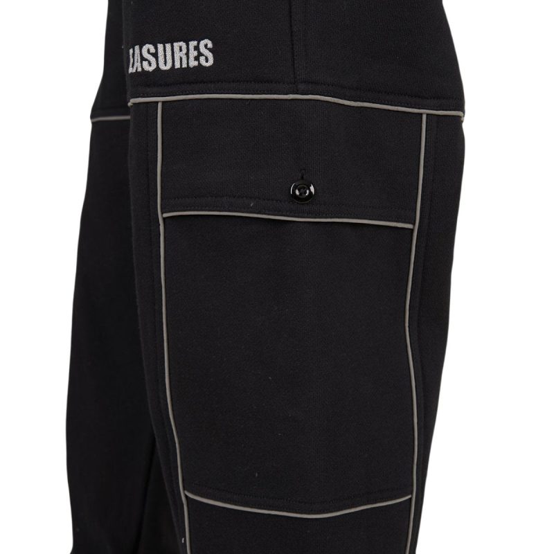 pleasures oracle cargo sweatpants schwarz 112617