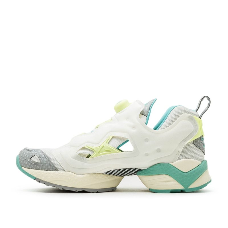 reebok instapump fury 95 weiss turkis 189570