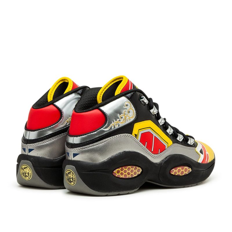 reebok x power rangers question mid schwarz multi 464764