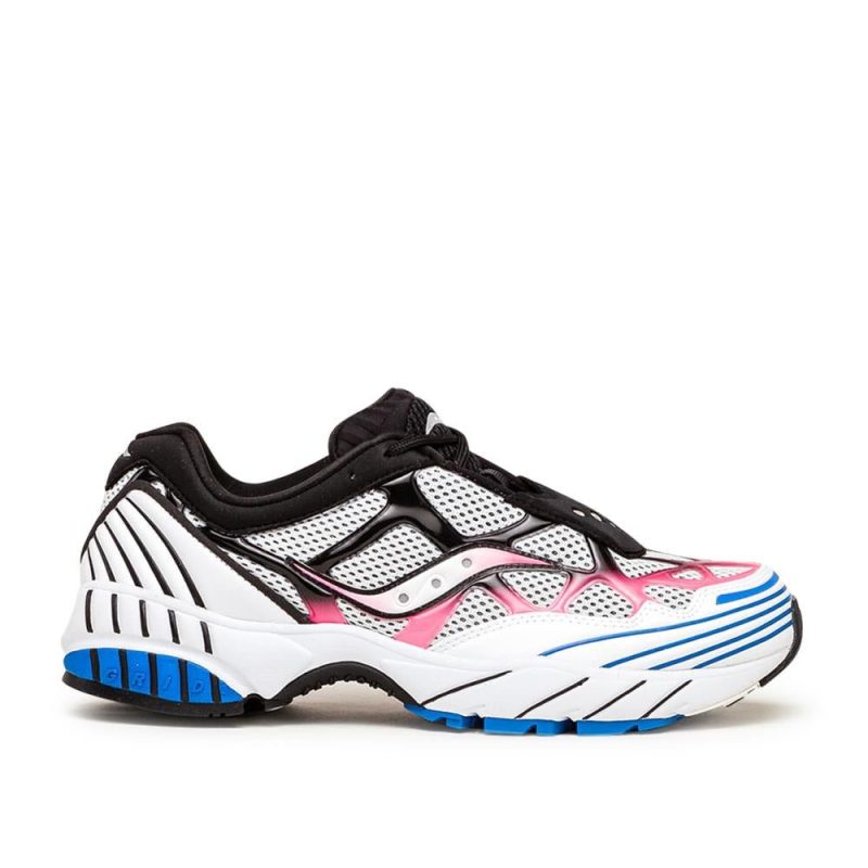 saucony grid web weiss schwarz pink blau 301115