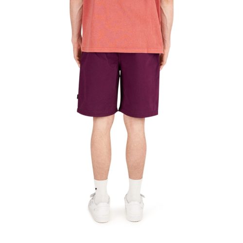 stussy brushed beach short pflaume 553999