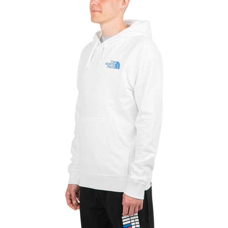 the north face international collection classic climb hoodie weiss 328804