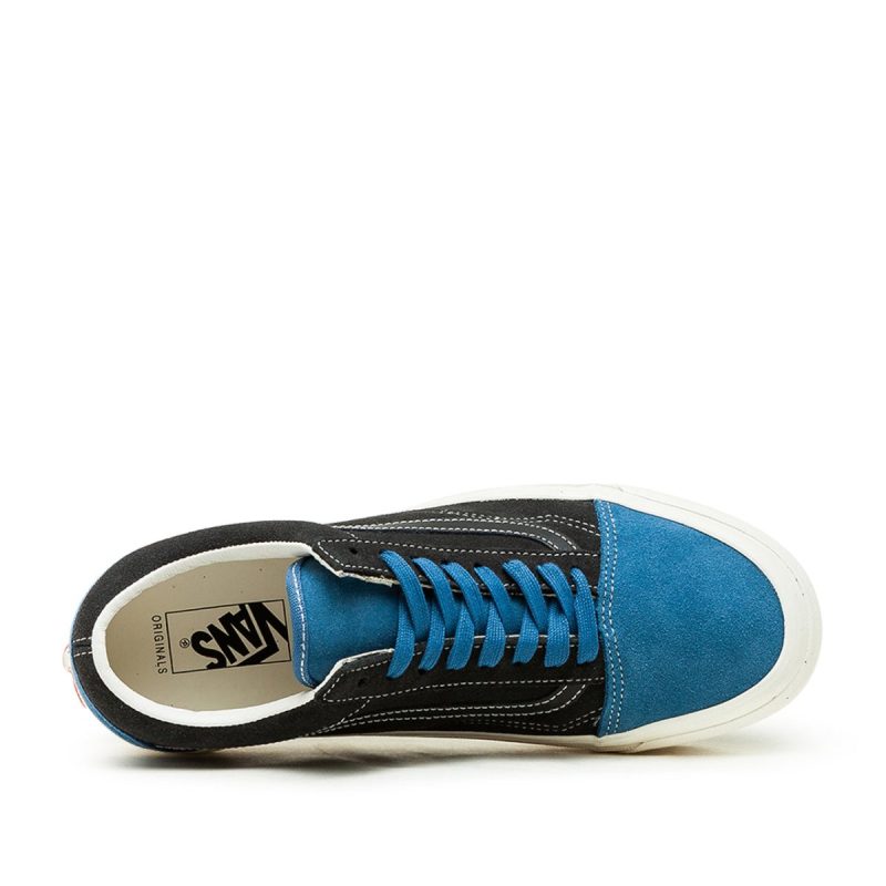 vans vault ua og old skool lx schwarz blau weiss 468635